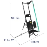 Polisztirol vágógép állvánnyal és hőkésekkel 1350 / 330 mm 200 W 10