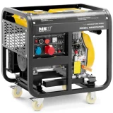 Mobil dízelgenerátor 240/400 V 8500 W 10 kVA 30 l 2