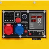 Kerekes dízelgenerátor, 240/400 V, 8500 W, 10 kVA, 30 l 3