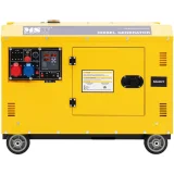 Kerekes dízelgenerátor, 240/400 V, 8500 W, 10 kVA, 30 l 7