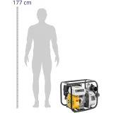 7 LE 3,6 l 60 m³/h benzinüzemű vízszivattyú 3