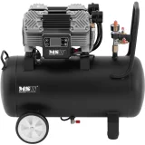 Olajmentes kompresszor, 36 literes légkompresszor, 3–12 bar, 1500 W 2