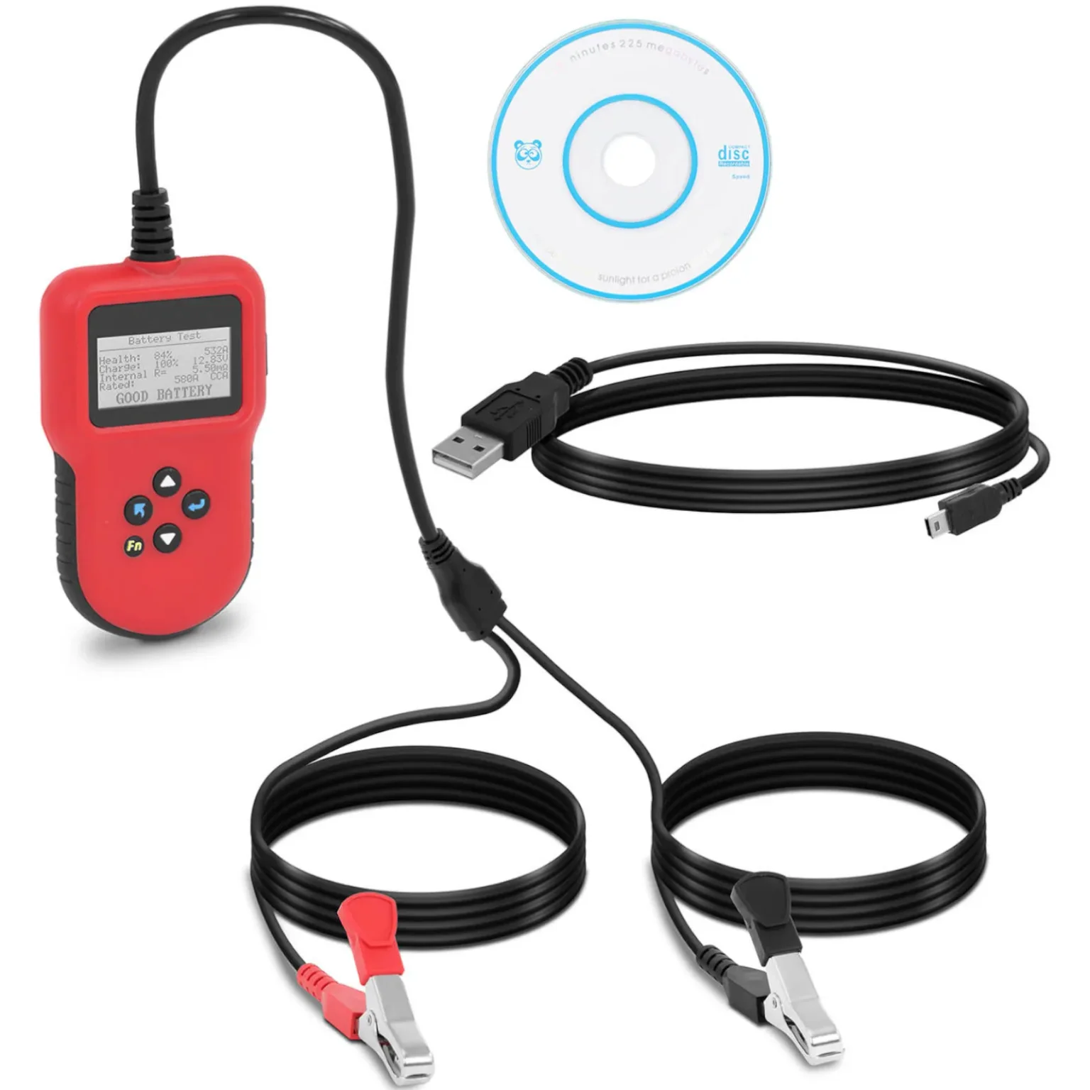 LCD 12/24 V tester akumulatora za dijagnostiku LCD 12/24 V tester akumulatora za dijagnostiku