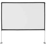 Összecsukható padlói vetítővászon 100'' 228 x 133 cm 16:9 6