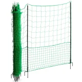 Védőkerítés csirkék és egyéb baromfi számára, 1,25 x 25 m 2