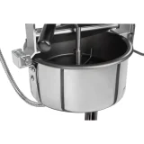 Professzionális popcornkészítő kocsival, RETRO világítással, 88 l, 1600 W, fekete 4