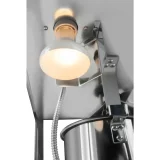 Professzionális popcornkészítő kocsival, RETRO világítással, 88 l, 1600 W, fekete 5