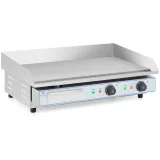Kétoldalas sima elektromos grilllap 730 x 400 mm 2 x 2200 W 2