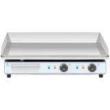 Kétoldalas sima elektromos grilllap 730 x 400 mm 2 x 2200 W 6