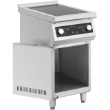 2 égőfejű, szekrényes, szabadon álló indukciós főzőlap, 400 V, 8500 W 5