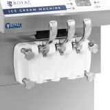 Mașină de înghețată soft de 1350 W, 16 l/h - 3 arome 2