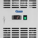 Masă frigorifică pentru catering pe roți, 2 compartimente, 260 L, 136x70x85 cm 3