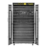 Ipari élelmiszer-, gyógynövény- és gyümölcsszárító, 24 tálca, 40–90 °C, 5850 W 4