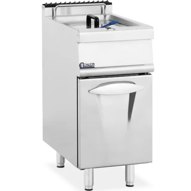 Gázolajsütő szekrénnyel, propán / LPG / földgáz, 28 l, 15 kW