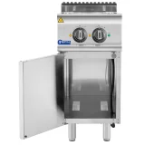 Szabadon álló elektromos tűzhely szekrénnyel, 2 főzőzónával, 5,2 kW, 400 V 5