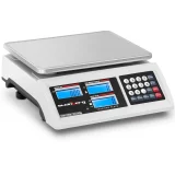 LCD RS232 kiskereskedelmi mérleg 15000 g / 0,2 g 7