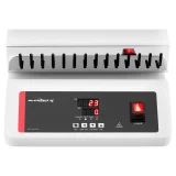 30 x 30 cm-es LED laboratóriumi melegítőlap, 350 °C-ig 3