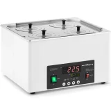 4 helyes laboratóriumi vízfürdő 5–100 °C 14,6 l 2
