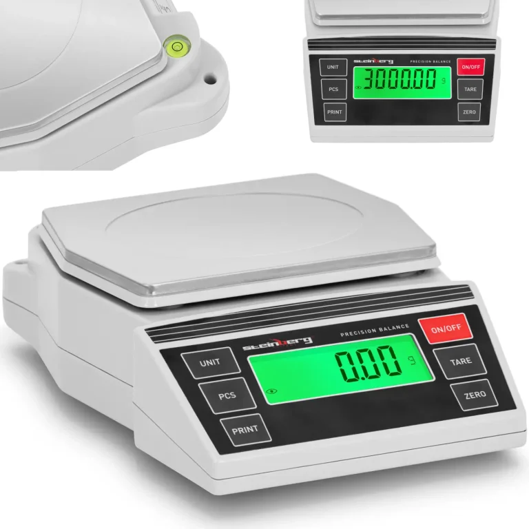 Precíziós LCD ékszerészeti laboratóriumi mérleg 0,2–3000 g / 0,01 g