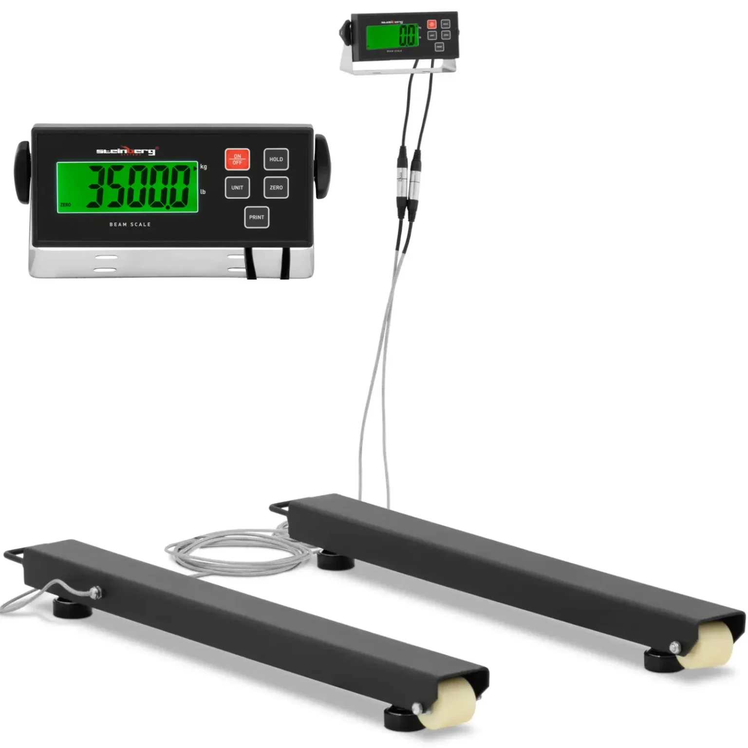 LCD 3500 / 0,5 kg 100 x 10 cm Cântar cu bară pentru paleți LCD 3500 / 0,5 kg 100 x 10 cm Cântar cu bară pentru paleți