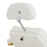 VARESE fűtött SPA szépségszék, 3 motor, 200 kg - fehér és arany 4