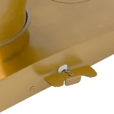 VARESE fűtött SPA szépségszék, 3 motor, 200 kg - fehér és arany 5