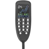 BOGOTA elektromos pedikűrszék lábmosóval – barna 3