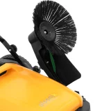 Kézi raktári seprű homokhoz és levelekhez, 2 kefével, 92 cm, 40 l 3