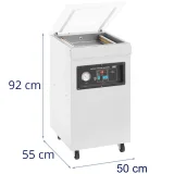 Önálló, 40 cm-es, 900 W-os kamrás vákuumcsomagoló élelmiszerekhez és elektronikai eszközökhöz 7
