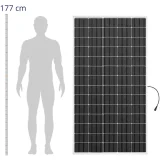 Erkélyes fotovoltaikus rendszer, 300 W-os napelem - készlet 3