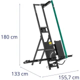 Polisztirol vágógép állvánnyal, hossza 1350 mm, mélysége 330 mm, 200 W 7
