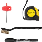 200 mm termički nož za rezanje polistirenske pjene, 200–450 °C, 190 W – set 5