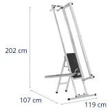 Mașină manuală de tăiat vată minerală până la 1500 mm, 0-90 grade 7