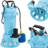 Merülő szennyvízszivattyú darálóval, 500 l/perc, 2100 W