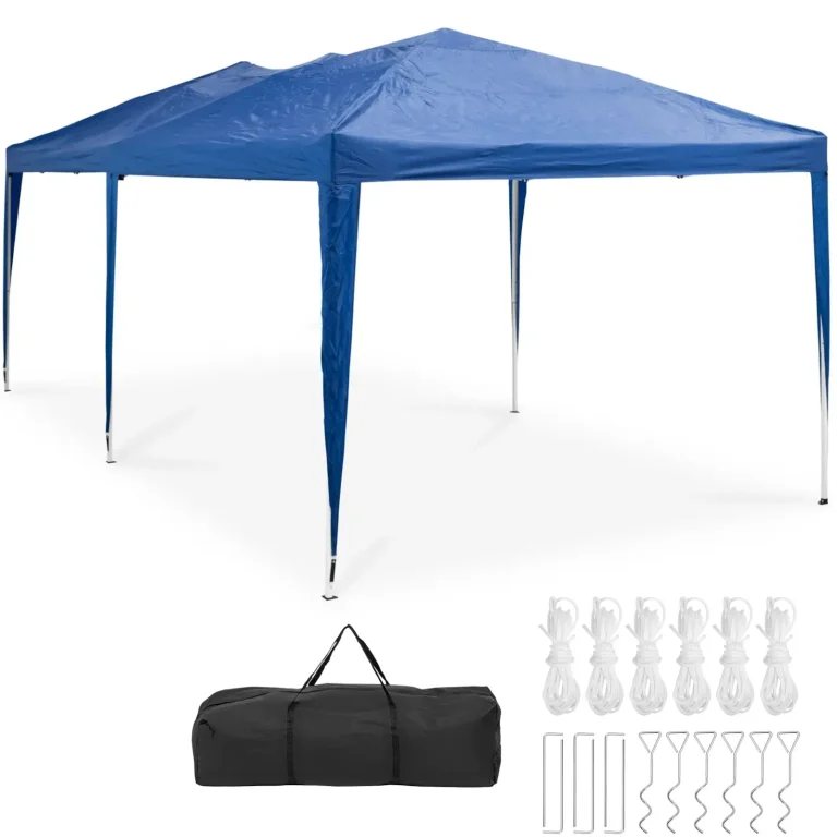 Vízálló kerti pavilon sátor 3 x 6 m