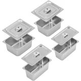 Električni bain-marie s ormarićem i slavinom, 2x GN 1/2, 2x GN 1/3, 6000 W 7