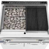 Elektromos láva grill kövekkel, 50–300 °C, 8,1 kW, 400 V 3
