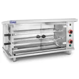 Gázos forgóspit akár 10 csirkéhez, 2 nyárssal, propán-bután, 10 kW 2