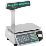 Komercijalna trgovačka vaga s LCD pisačem etiketa, 30 kg / 15 g 2