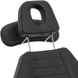 Scaun de tatuaj reglabil cu pedală, până la 300 kg - negru 3