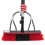 Teleszkópos ablakmosó kefe vízcsatlakozóval, 35 cm széles, 165–540 cm 3