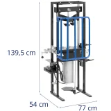Pneumatikus rugókompresszor, 410 mm, 105–180 mm átmérő, 1 tonna, 8 bar 9