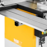 200 mm átmérőjű, 400 V-os, 1100 W-os asztali körfűrész faanyaghoz 5