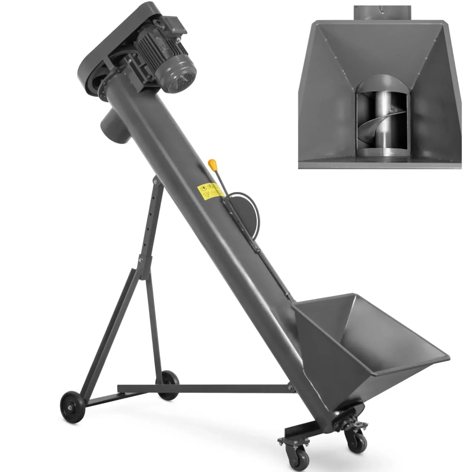 Transportor cu șurub pentru materiale vrac 1,4 m 1000 kg/h Transportor cu șurub pentru materiale vrac 1,4 m 1000 kg/h