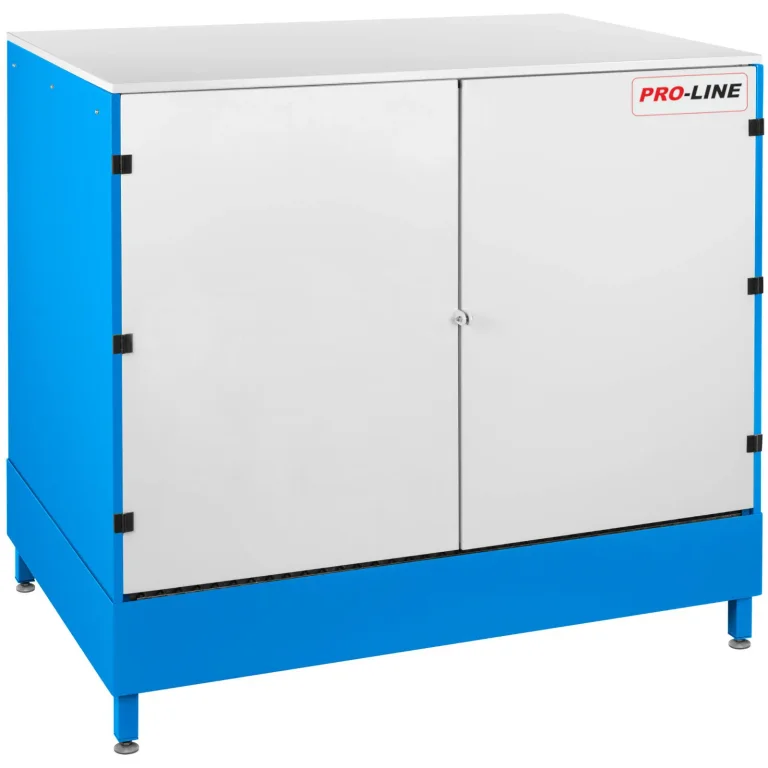 Csepegtető tálca szekrénnyel 2 hordóhoz PRO-LINE 1480x970x1440mm