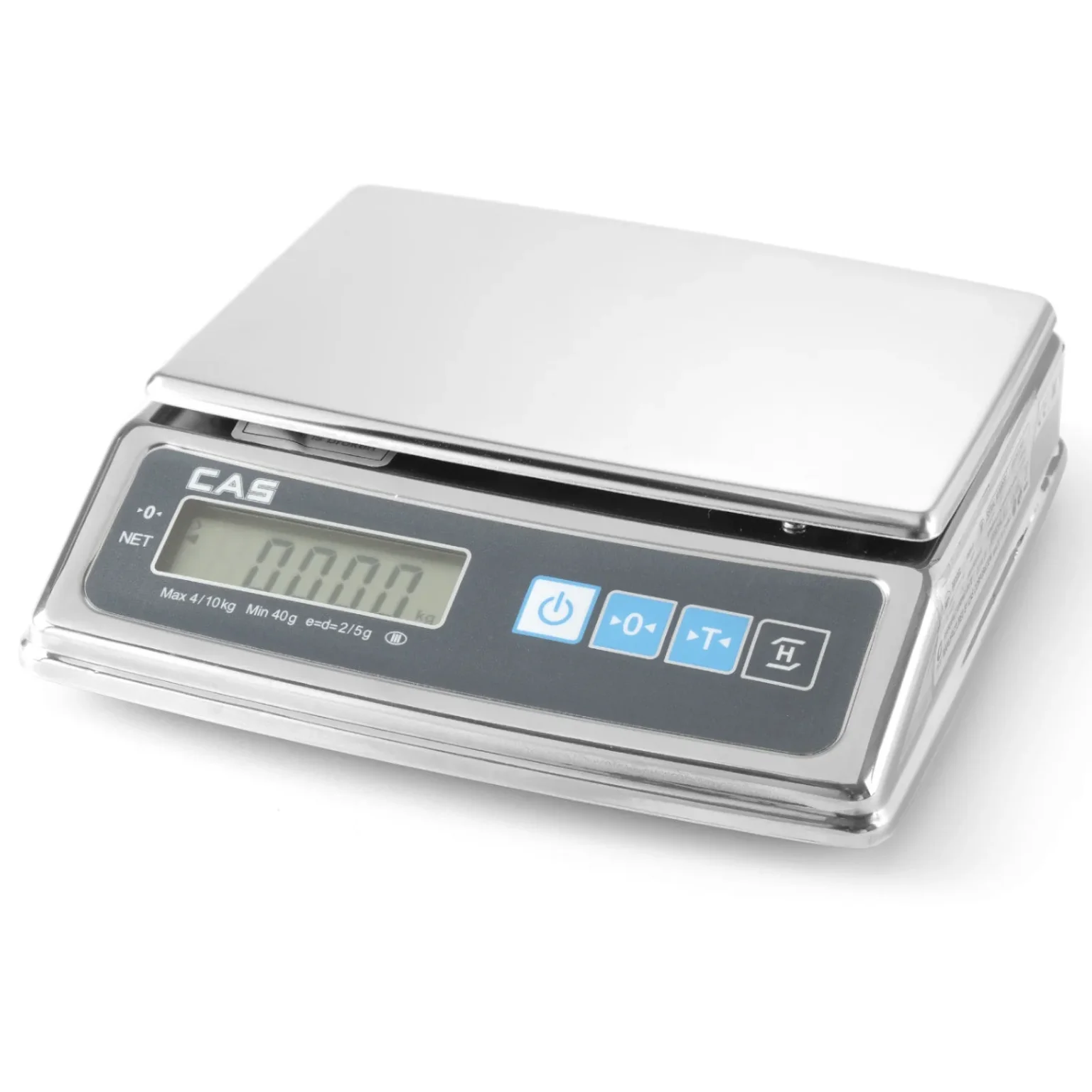 Kereskedelmi konyhai mérleg, hitelesítve 5 kg 1/2 g-ig CAS - Hendi 580288
