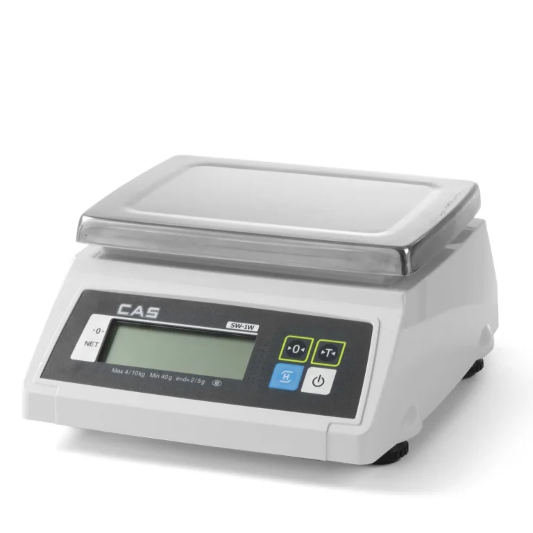 Vízálló konyhai mérleg hitelesítéssel, 30 kg / 10 g - CAS 580387