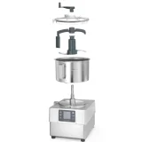 KE-5V Emulgeáló vágógép aprításhoz, daráláshoz és őrléshez 5,5 l 3000 fordulat/perc 1500 W - Sammic 1050834 5