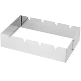 Téglalap alakú Churrasco barbecue nyárs 530x350x117 mm 3