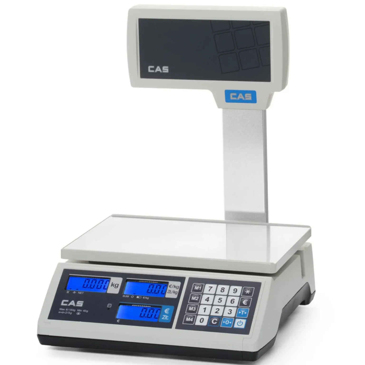 Komercijalna vaga za izračun s verifikacijom, s konzolom do 15 kg, 290x209 mm Komercijalna vaga za izračun s verifikacijom, s konzolom do 15 kg, 290x209 mm